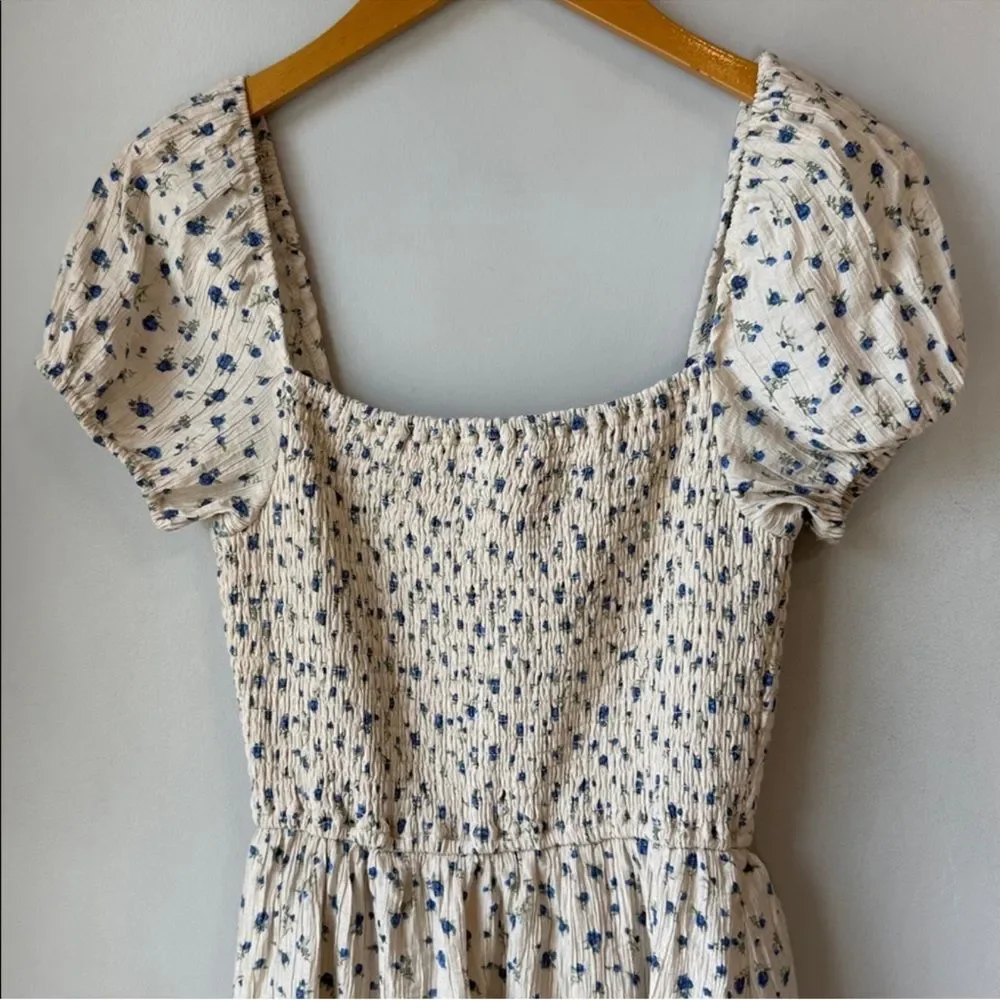 AND NOW THIS Floral Smocked Prairie Tiered Ruffle Maxi Dress - Picture 3 of 9